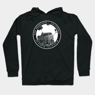 San Francisco Map Hoodie